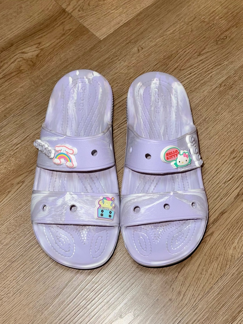 ⭐️NEW⭐️ CROCS Classic Marbled Sandal